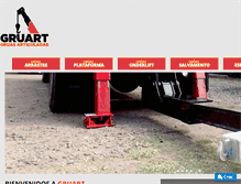 Tablet Screenshot of gruasarticuladas.com